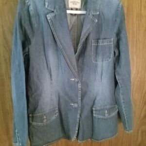 Vintage Canyon River Blues Denim Jacket Womens SzL/G
